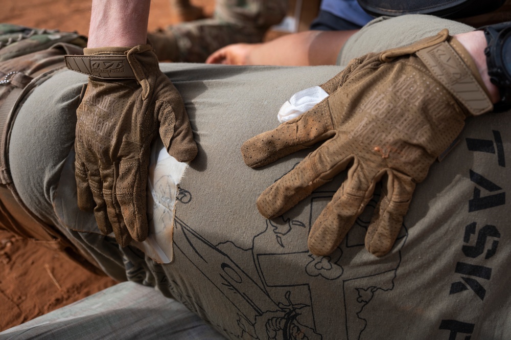 U.S. Africa Command forces conduct training with partner forces in Gao, Mali