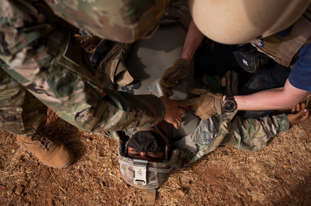 U.S. Africa Command forces conduct training with partner forces in Gao, Mali
