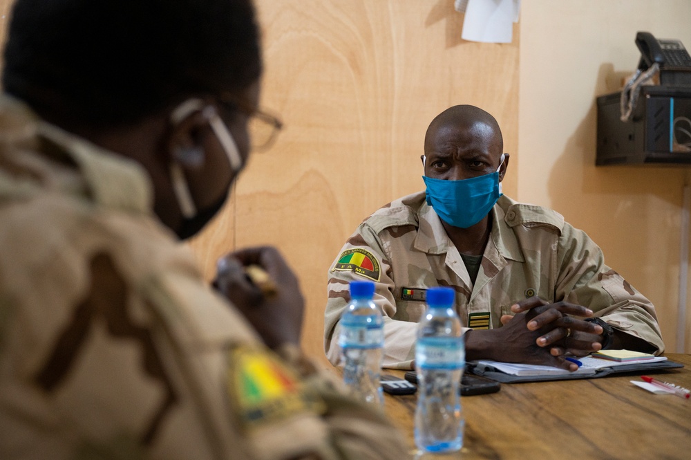U.S. Africa Command forces conduct training with partner forces in Gao, Mali