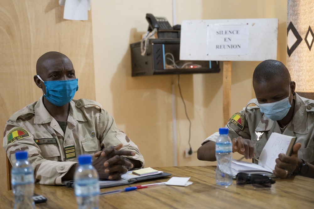U.S. Africa Command forces conduct training with partner forces in Gao, Mali