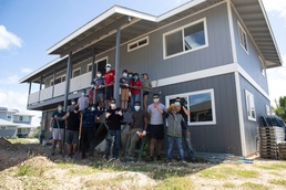 25th CAB soldiers volunteer with Habitat for Humanity