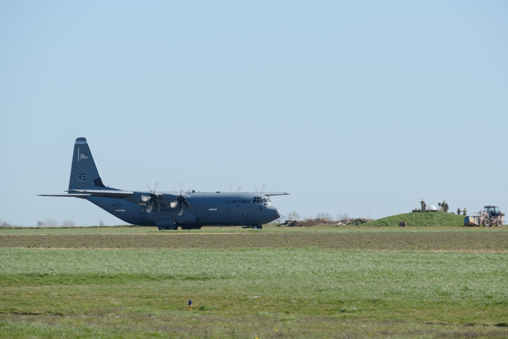 86th OG Landing Zone and Heavy Drops on Chièvres Air Base