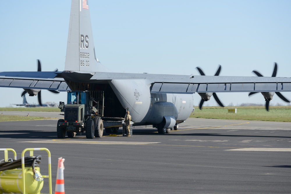 86th OG Landing Zone and Heavy Drops on Chièvres Air Base