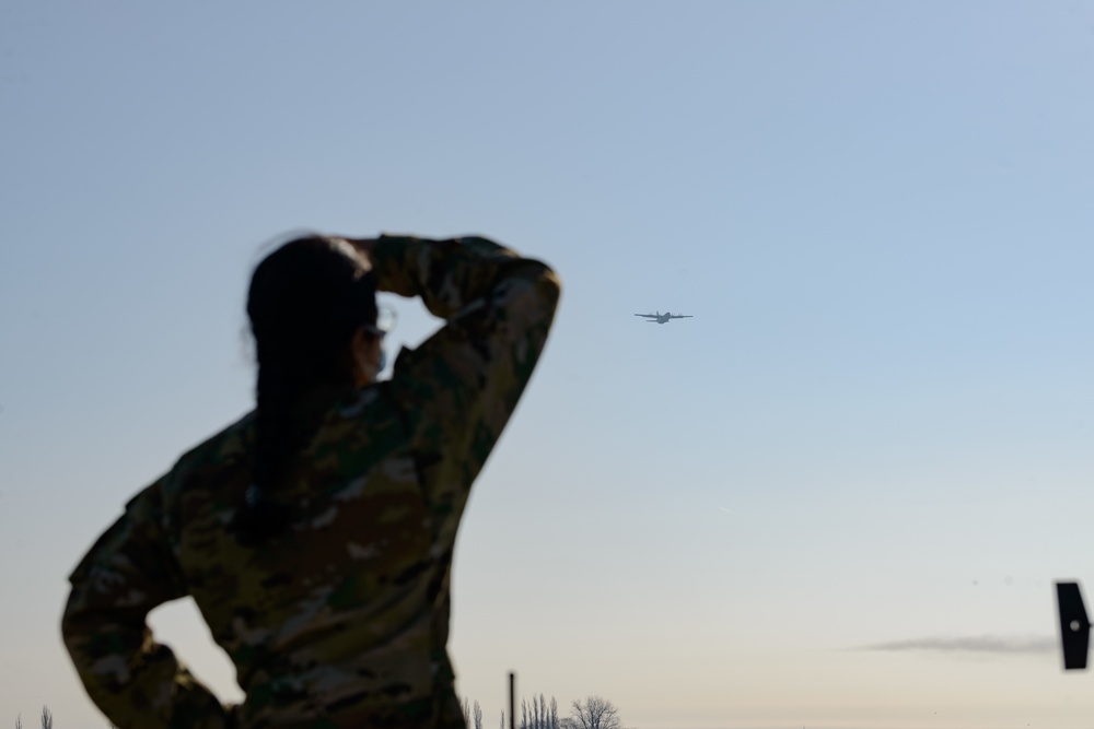 86th Airlift Wing Landing Zone operations on Chièvres Air Base