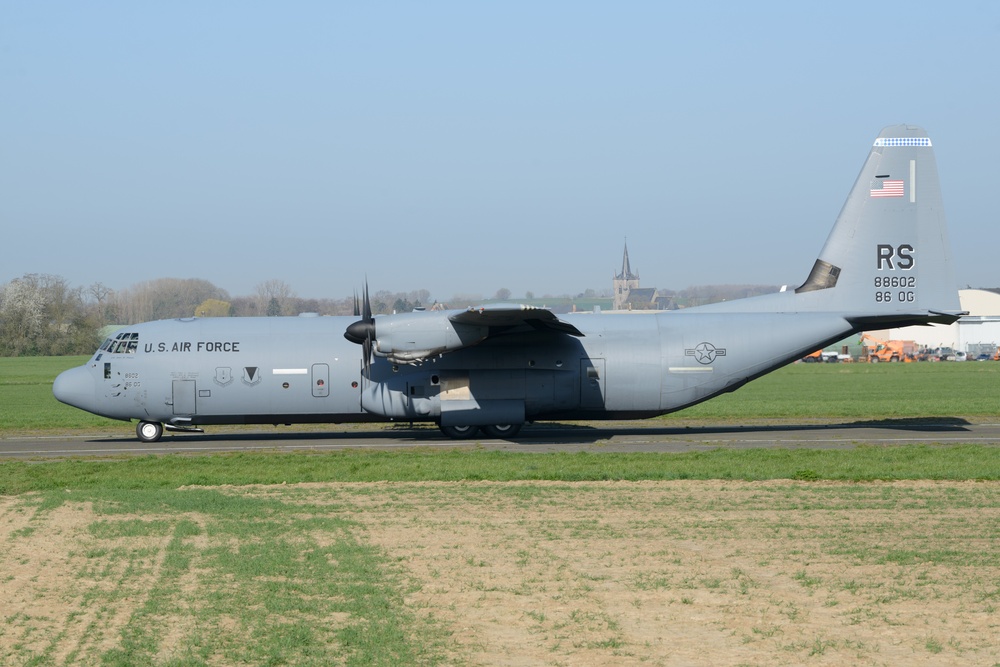 86th Airlift Wing Landing Zone operations on Chièvres Air Base