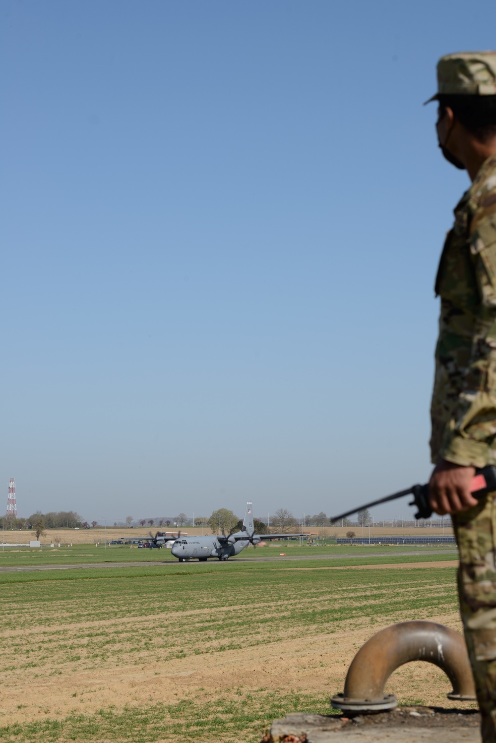 86th Airlift Wing Landing Zone operations on Chièvres Air Base