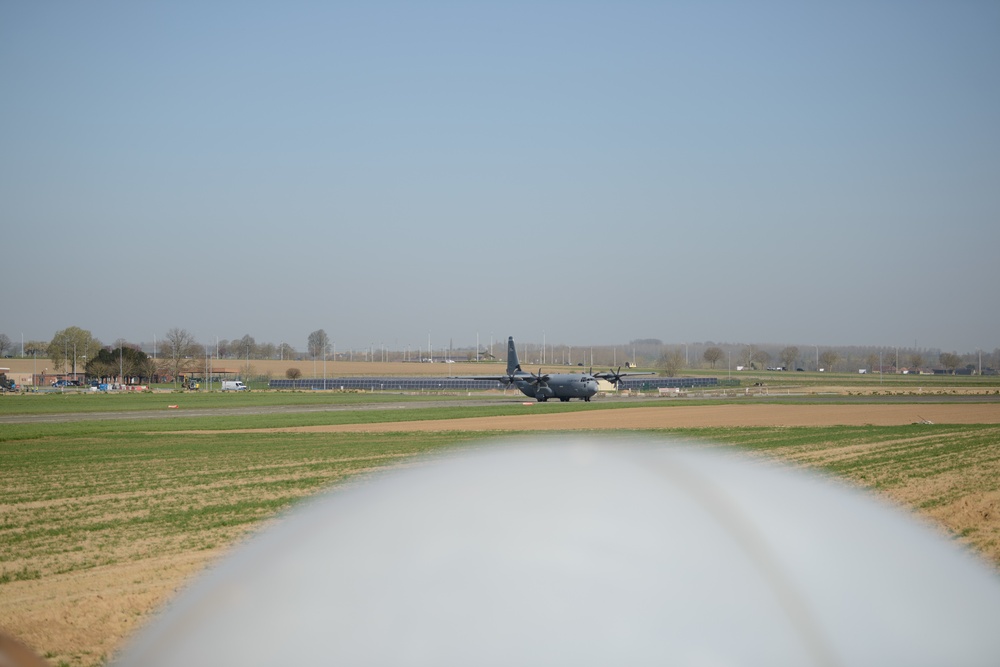 86th Airlift Wing Landing Zone operations on Chièvres Air Base