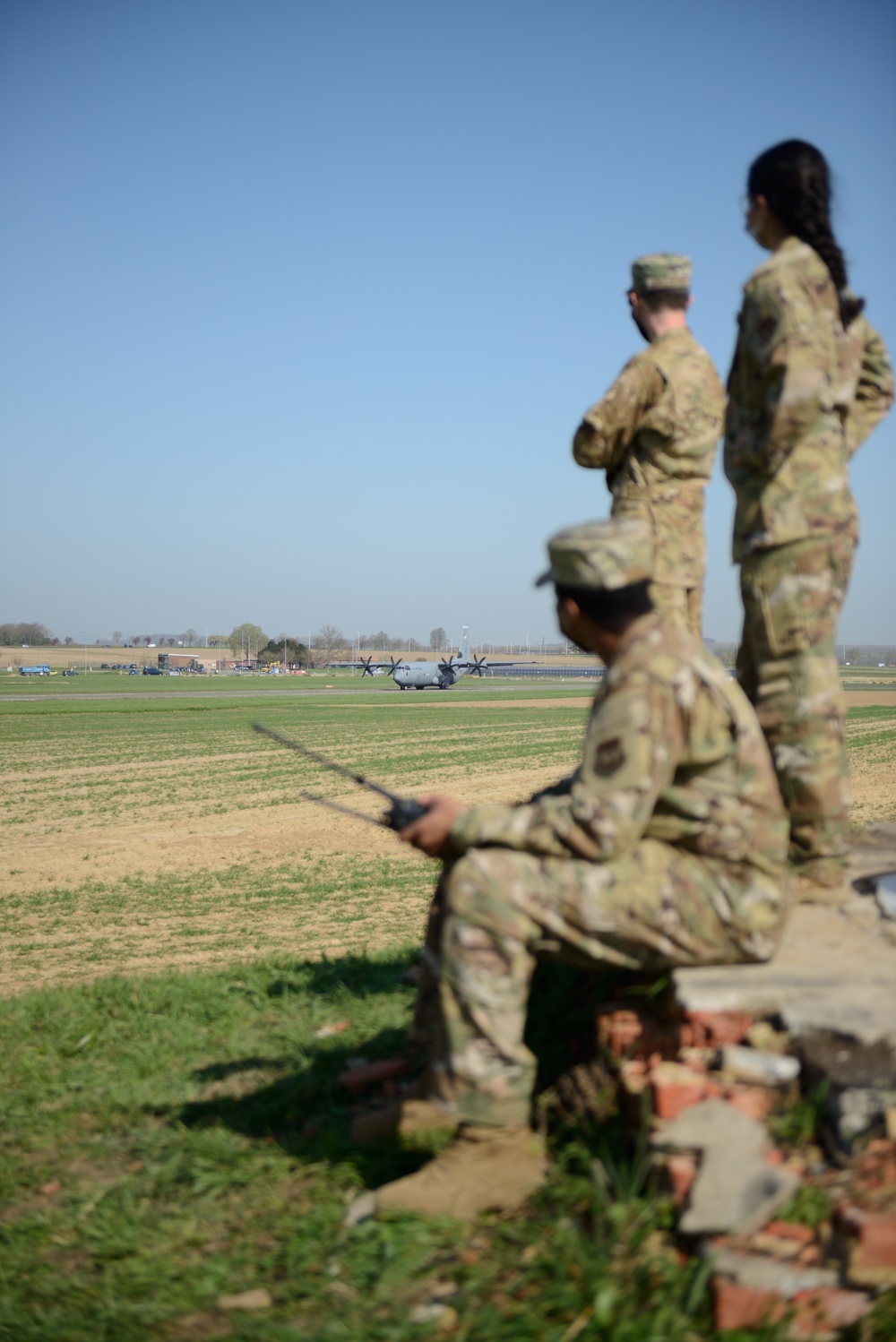 86th Airlift Wing Landing Zone operations on Chièvres Air Base