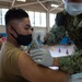 Sailors receive vaccine