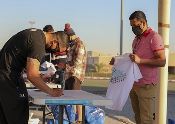 Camp Arifjan host SAAPM Virtual 5K