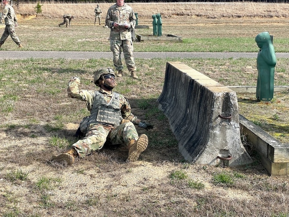 1st TSC Soldiers participate in the Fort Knox Best Warrior Competition 2021