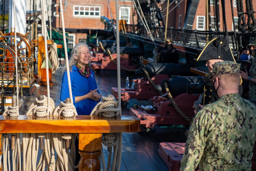 USS Constitution Museum reopens and celebrates 45th anniversary