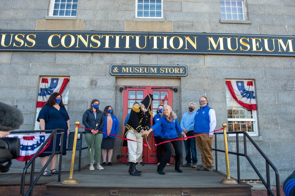 USS Constitution Museum reopens and celebrates 45th anniversary