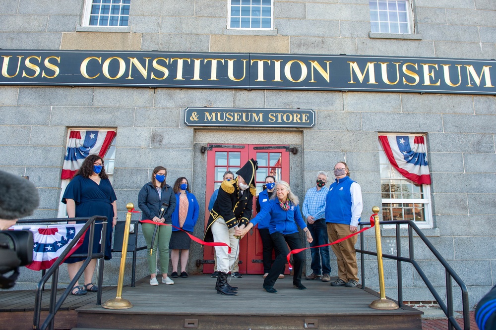 USS Constitution Museum reopens and celebrates 45th anniversary