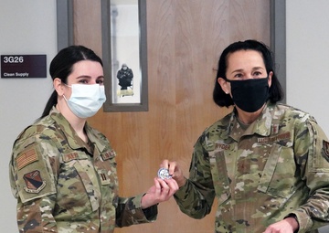 Brigadier General  Jeannine Ryder Coin Presentation