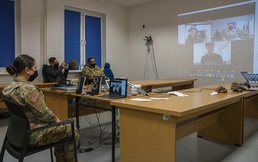 NFL Super Bowl champion virtually meets with Soldiers deployed to Poland