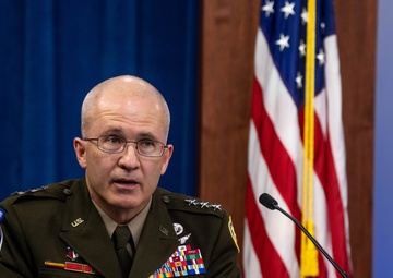 Defense Officials hold COVID-19 update