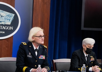 Defense Officials hold COVID-19 update