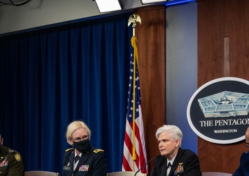 Defense Officials hold COVID-19 update