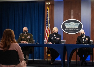 Defense Officials hold COVID-19 update