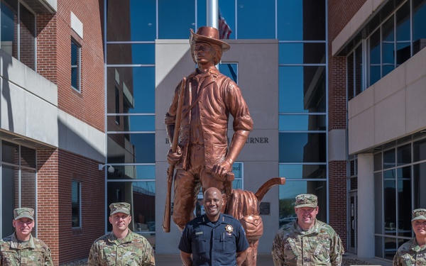 TPD Chief visits the 138th Fighter Wing