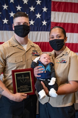 IT1 Ruth Freeman receives Wounded Warrior of the Year Award