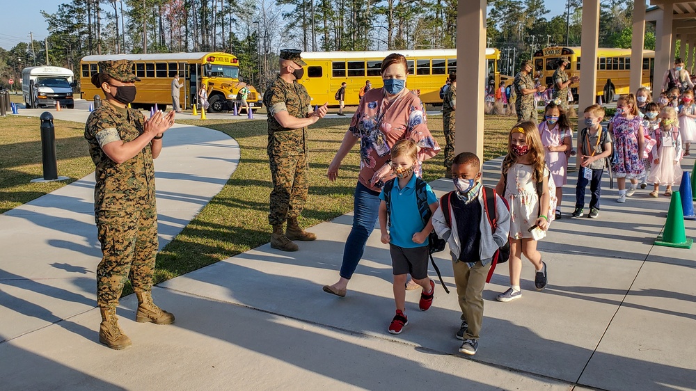 Delalio Elementary School celebrates Month of the Military Child