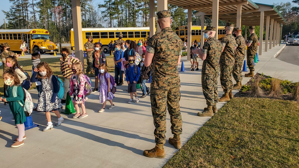 Delalio Elementary School celebrates Month of the Military Child