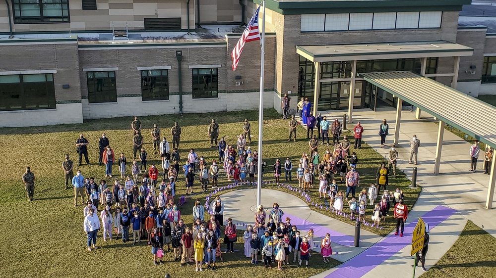 Delalio Elementary School celebrates Month of the Military Child