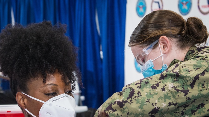 Vaccine Support Team 3 Jacksonville earns Navy Surgeon General’s Power Award