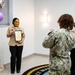 CS2 Sheniqua Lee reenlistment ceremony