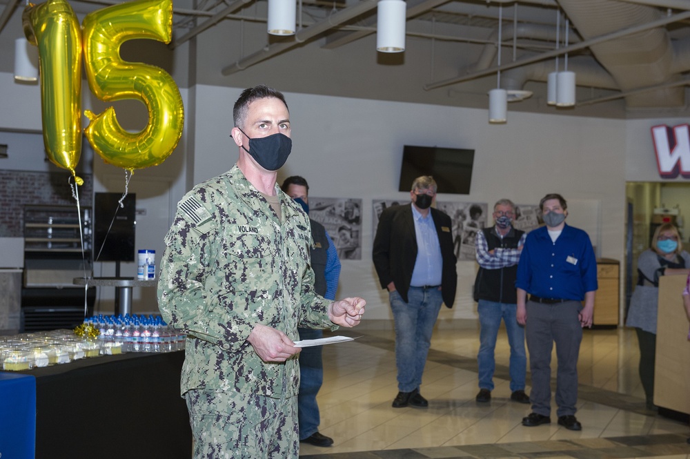 SUBASE New London NEX Celebrates NEXCOM’s 75th Birthday