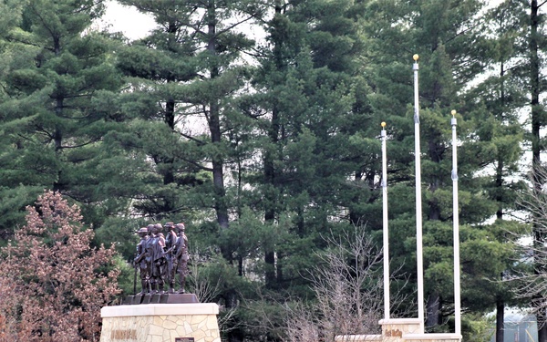 Veterans Memorial Plaza at Fort McCoy