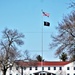 American Flag and Fort McCoy