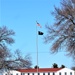 American Flag and Fort McCoy