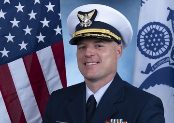 U.S. Coast Guard Cmdr. Jason M. Biggar honorably retired during ceremony at U.S. Coast Guard Training Center Cape May, New Jersey