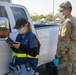 FEMA Volunteers and U.S. Army Soldiers Run Vaccine Lanes