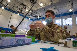 Pa. National Guard supports vaccination center n North Philadelphia