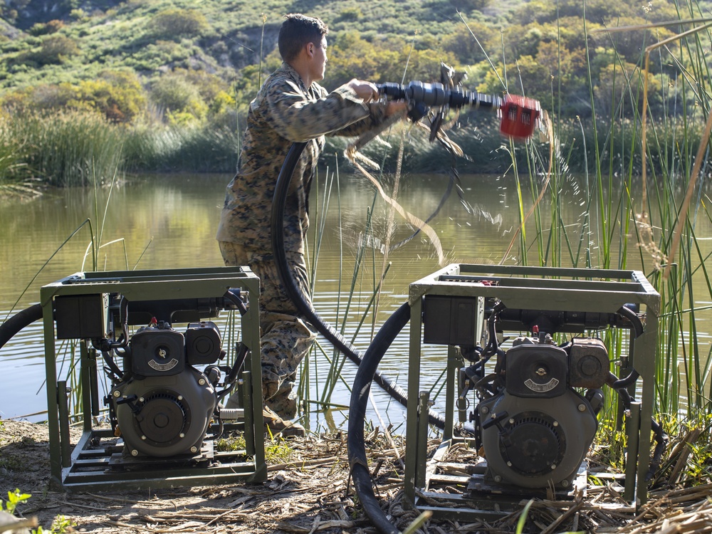 11th MEU, CLB-11 Uses LWPS During Routine Training