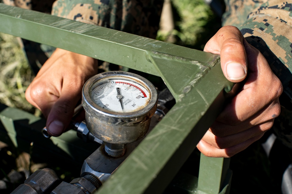 11th MEU, CLB-11 Uses LWPS During Routine Training