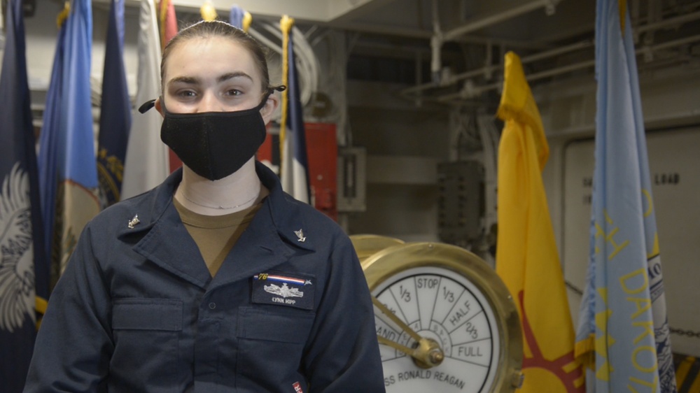 Saluda native serves aboard USS Ronald Reagan