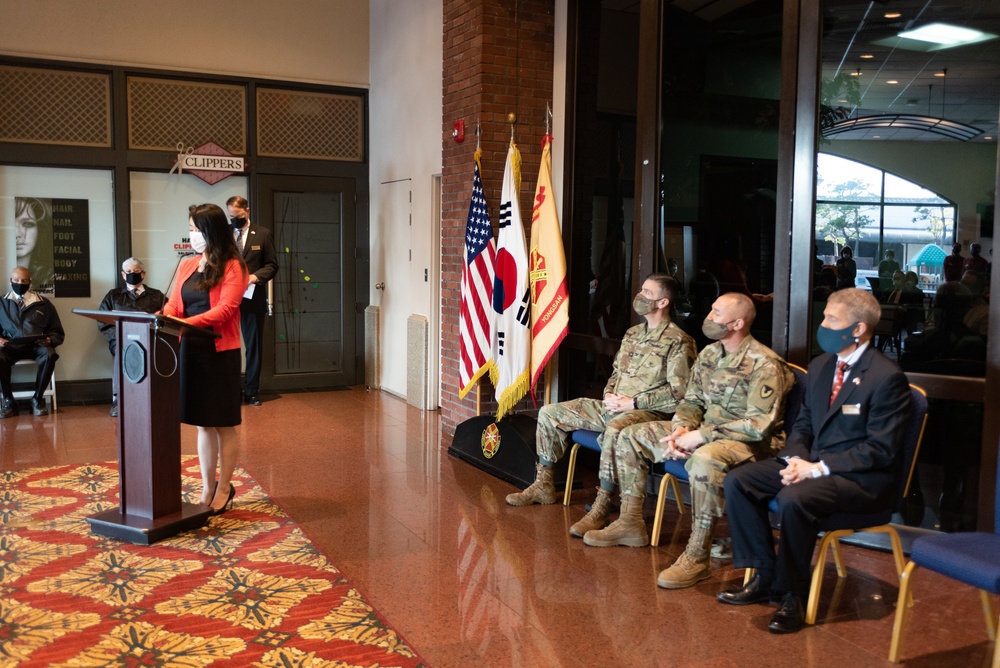 USPS Opening Ceremony at Dragon Hill Lodge