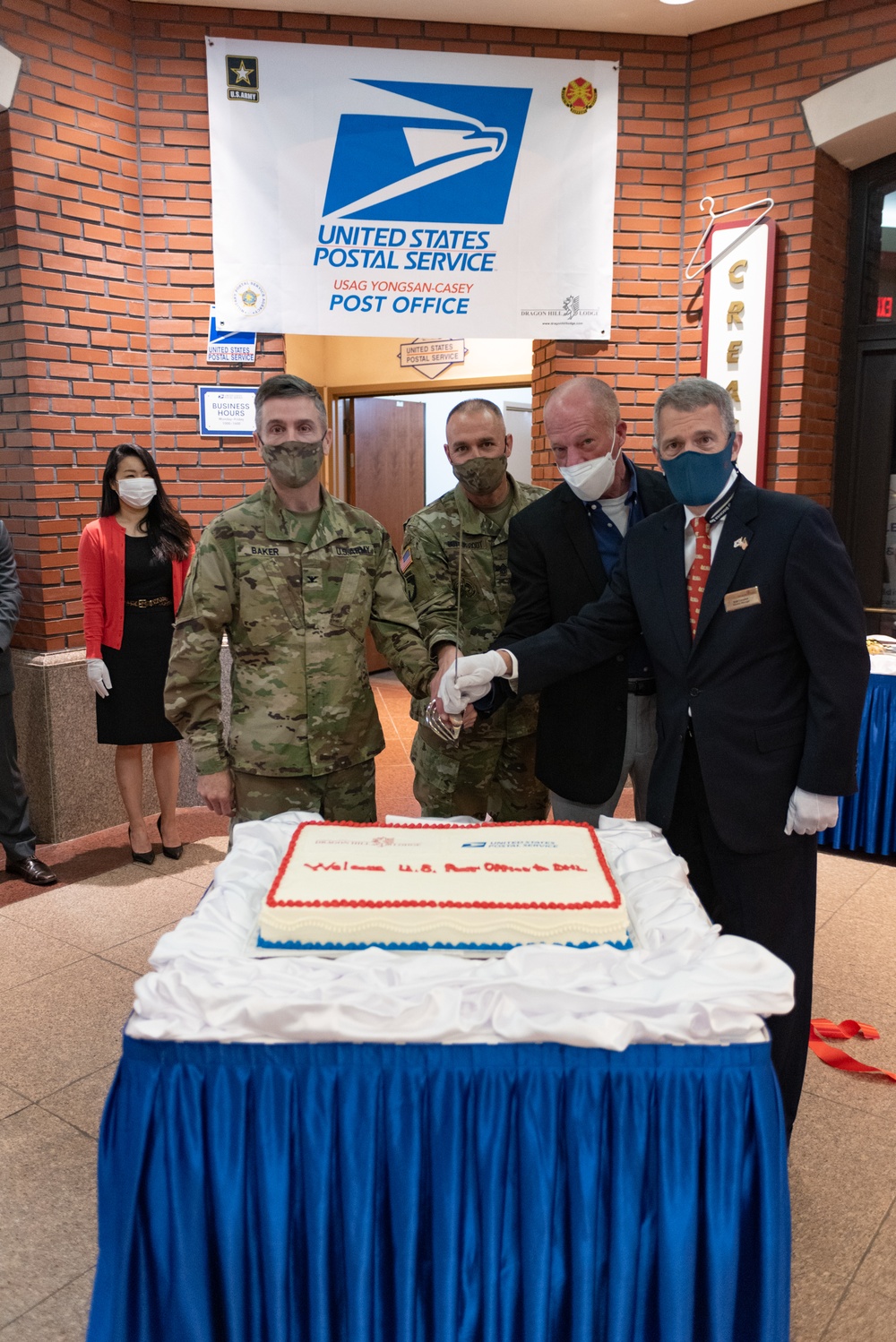 USPS Opening Ceremony at Dragon Hill Lodge