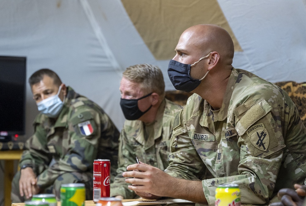 Civil Affairs East Africa meets with French Civil-Military Cooperation team in Mali