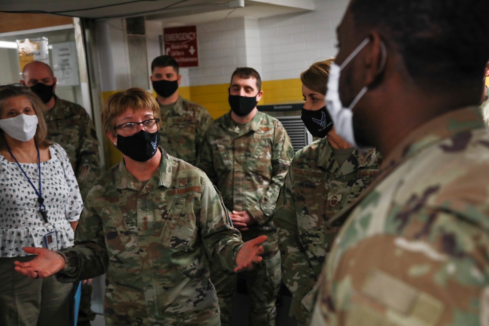 U.S. Air Force Surgeon General visits Medgar Evers College CVC