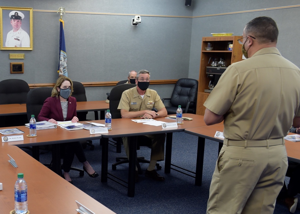 Deputy Secretary of Defense Kathleen H. Hicks visits Corry Station