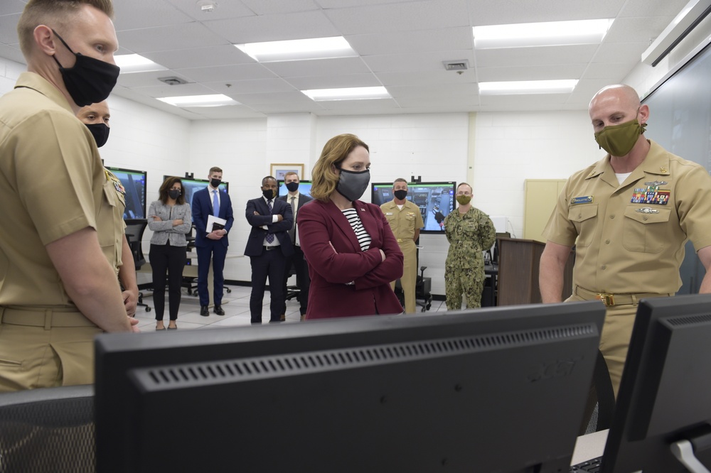 Deputy Secretary of Defense Kathleen H. Hicks visits Corry Station