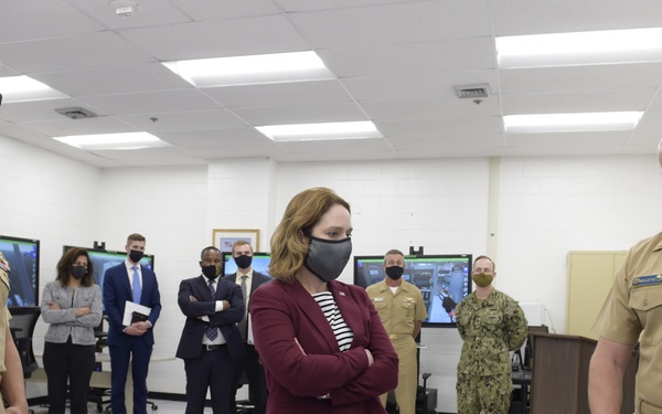 Deputy Secretary of Defense Kathleen H. Hicks visits Corry Station