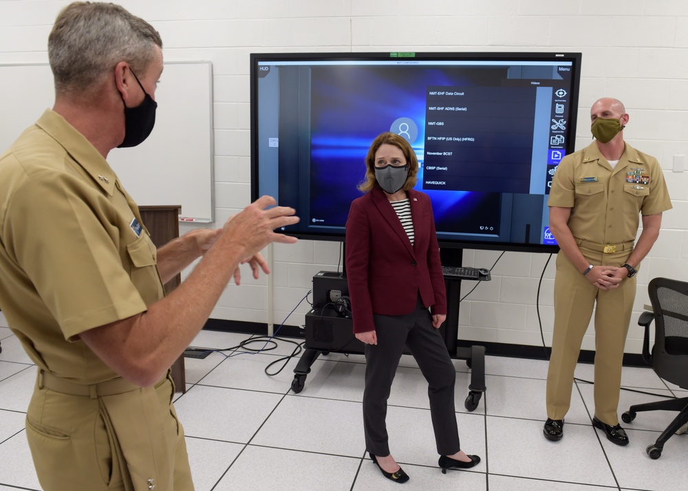 Deputy Secretary of Defense Kathleen H. Hicks visits Corry Station