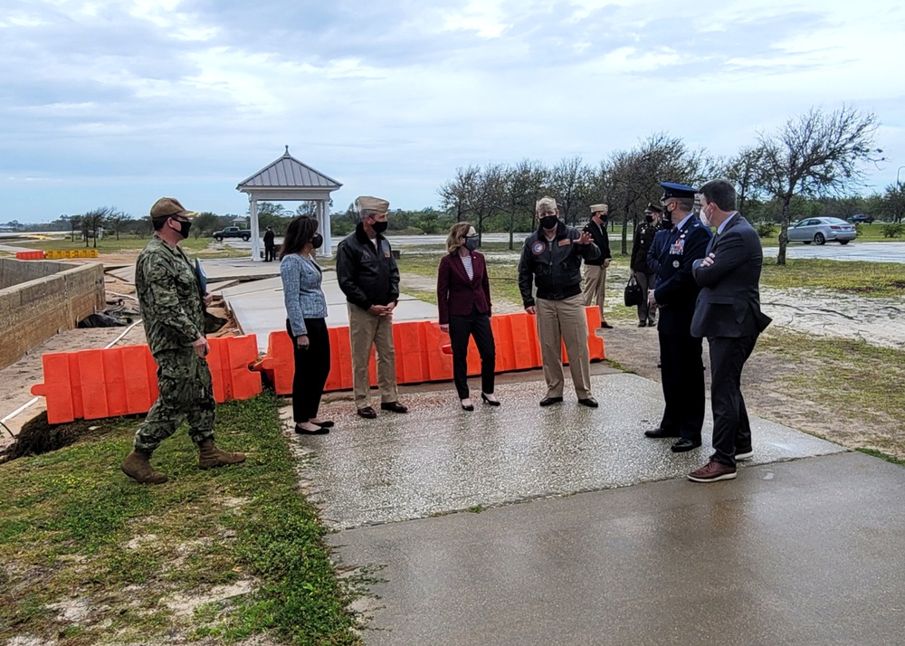 Deputy Secretary of Defense Visits Pensacola Navy Bases